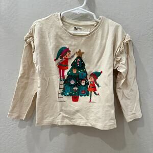Tu Christmas Tree Lift-the-Flap Long Sleeve Shirt